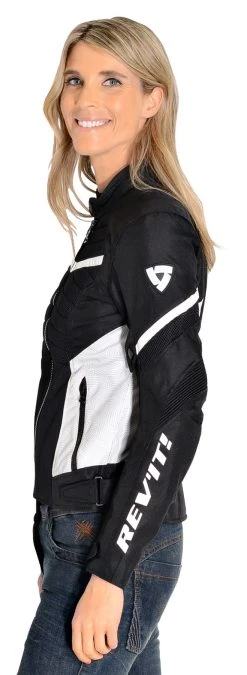 Rev'it! REVIT ARC AIR LADIES 38 10 Rev'it! REVIT ARC AIR LADIES 38 -ROKKER ONLINE 0f.4f.85.D2RevitArcAirTextiljackeschwarzweiss21238321020