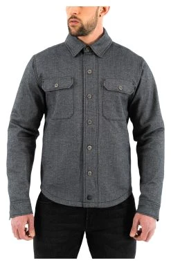 ROKKER BOSTON RIDER SHIRT GREY