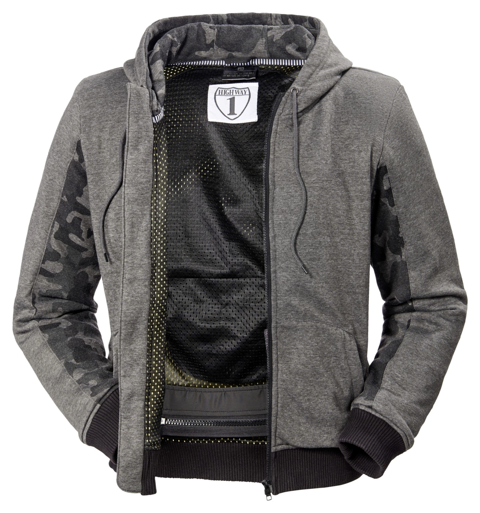 Highway 1 Biker Sweat Hoodie - Image 3